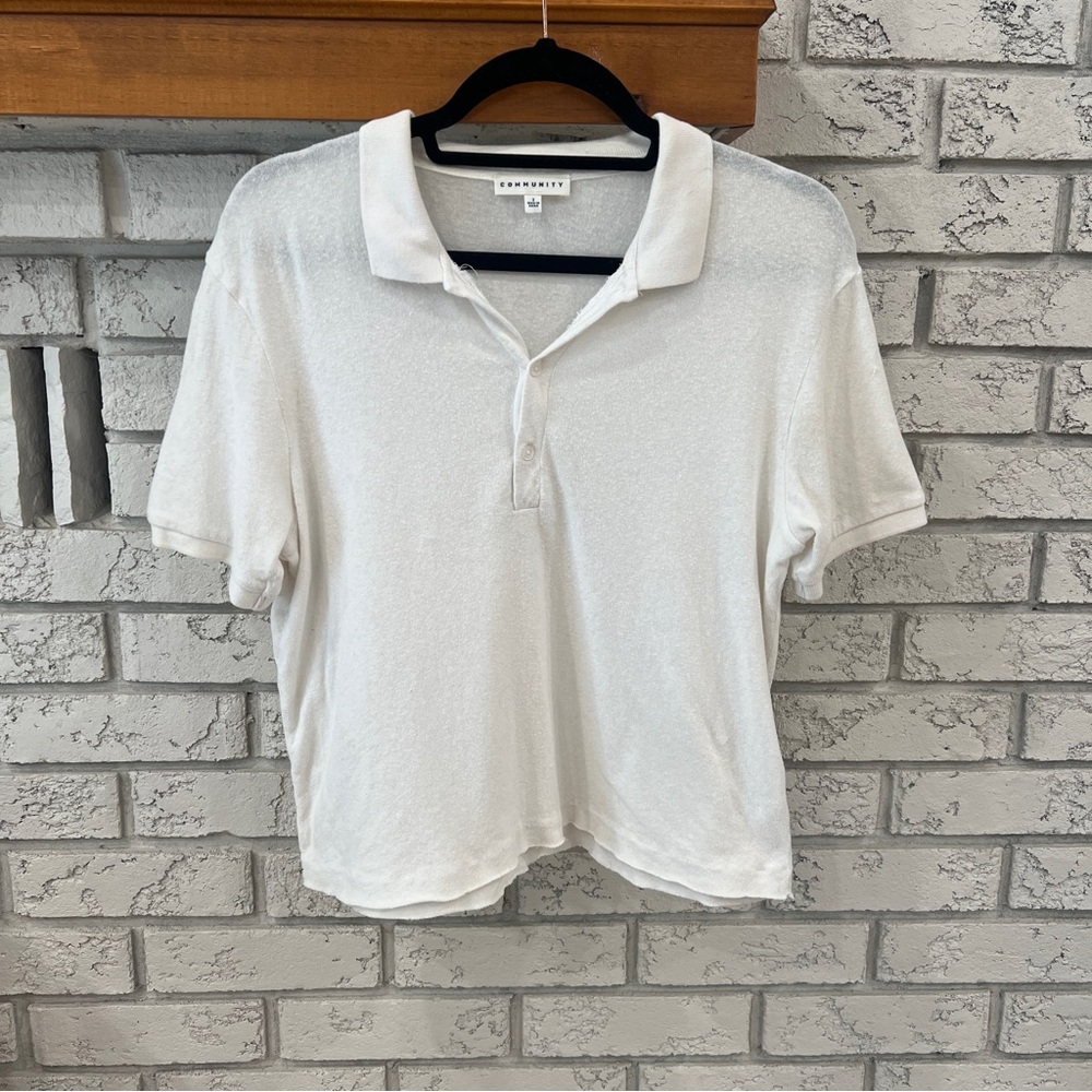 COMMUNITY | White Polo - Picture 2 of 6